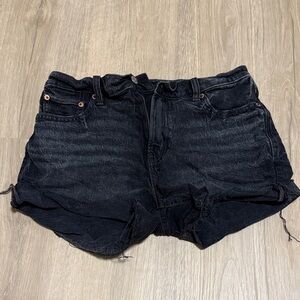 American Eagle Outfitters Black Jean Shorts